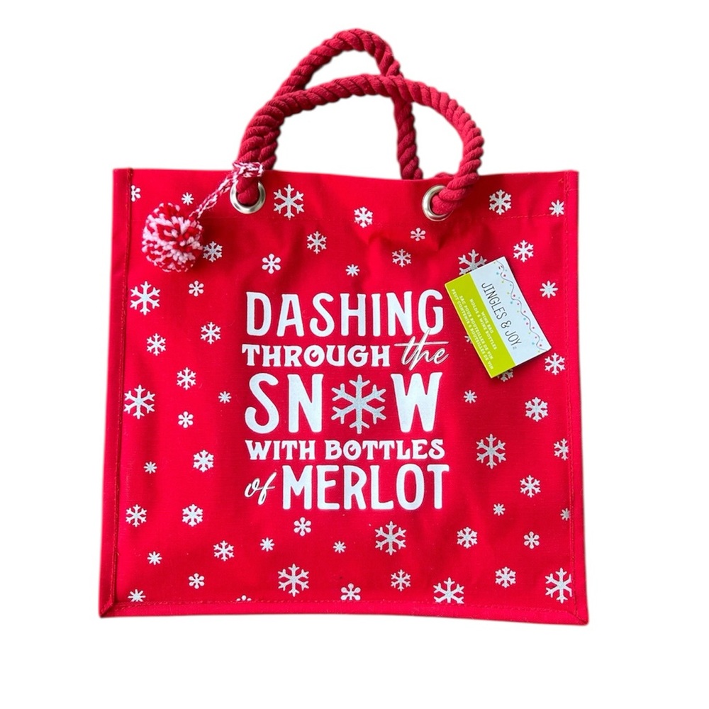 Jingle & Joy 6 Bottle Tote